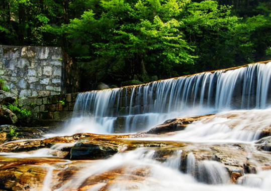 一组天堂寨白马大峡谷的照片,最后一张太美了