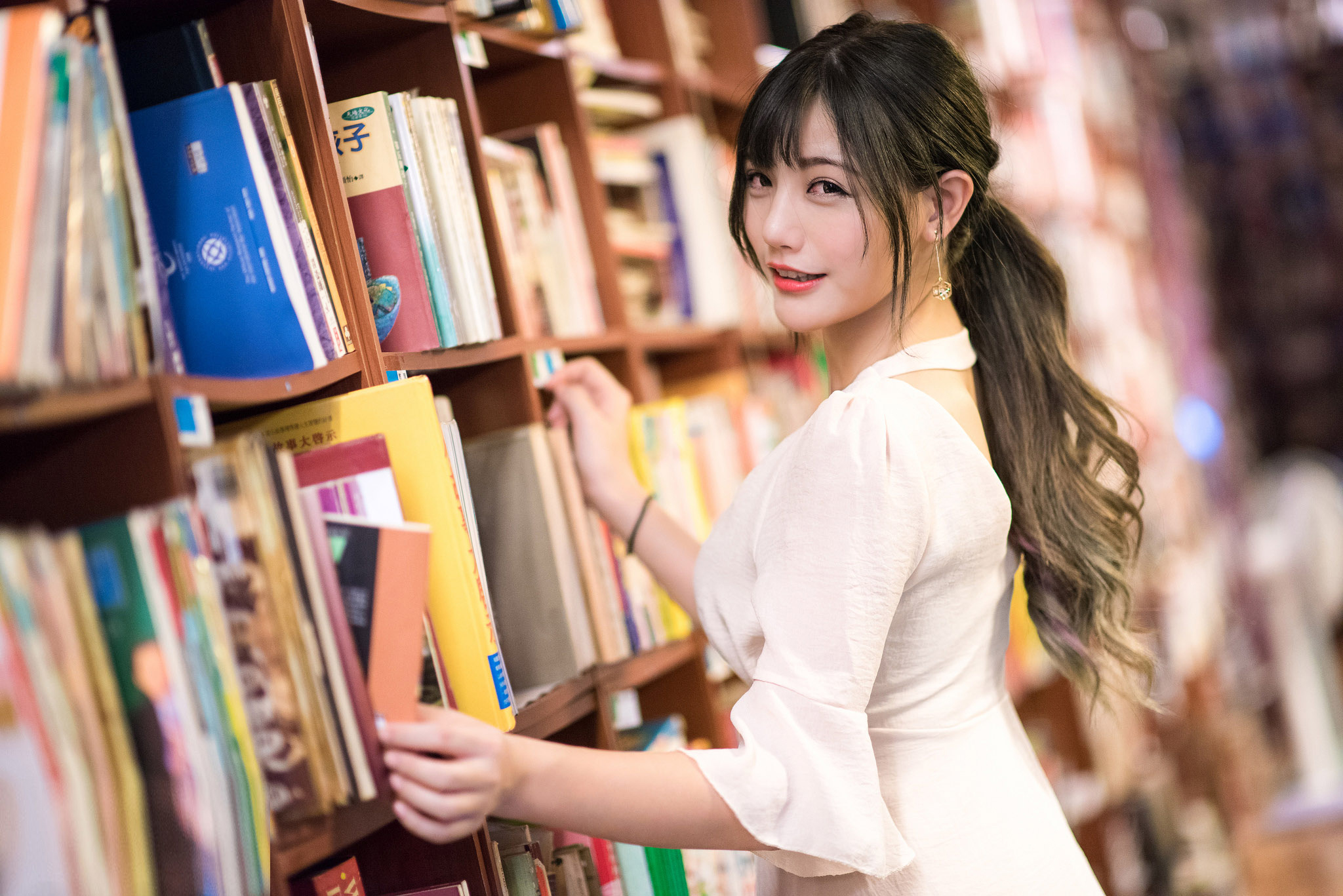 文艺范清新美女陈葳