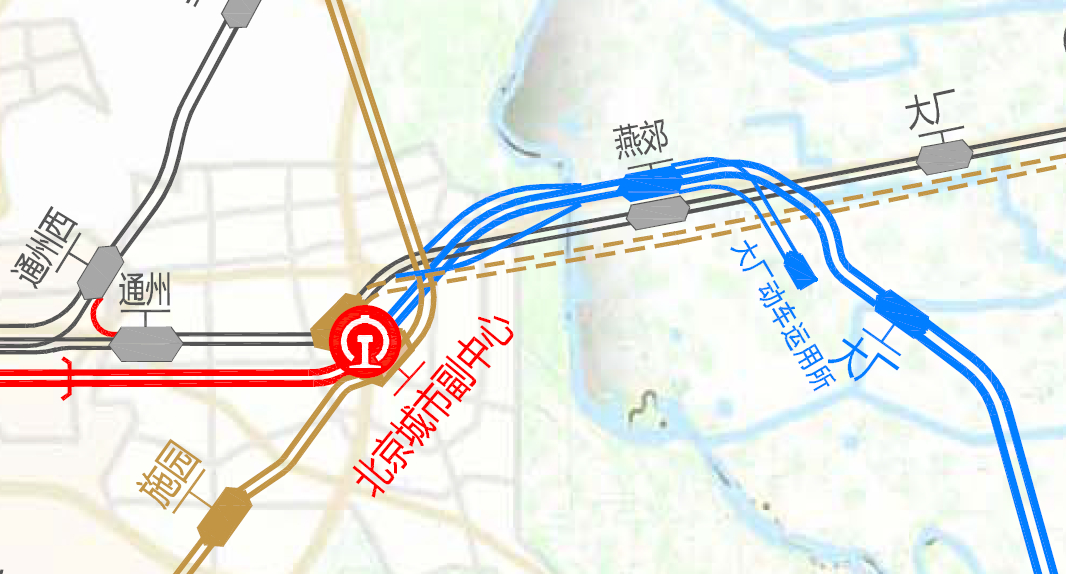 京唐城际铁路2022年,城际铁路联络线二期2024年建成通车