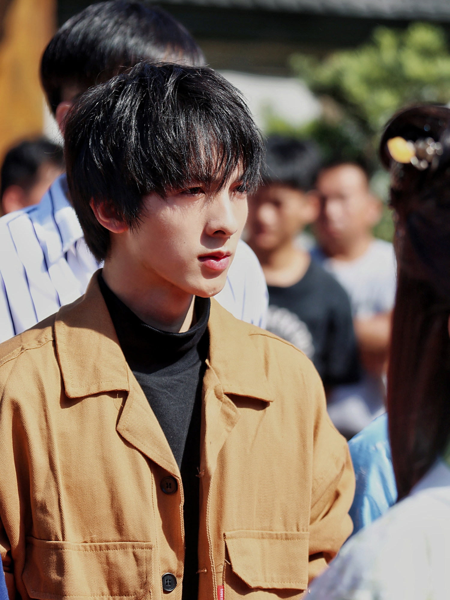 《陈情令》"欧阳子真"曹峻祥,放下刘海化身日漫男,帅得不敢认