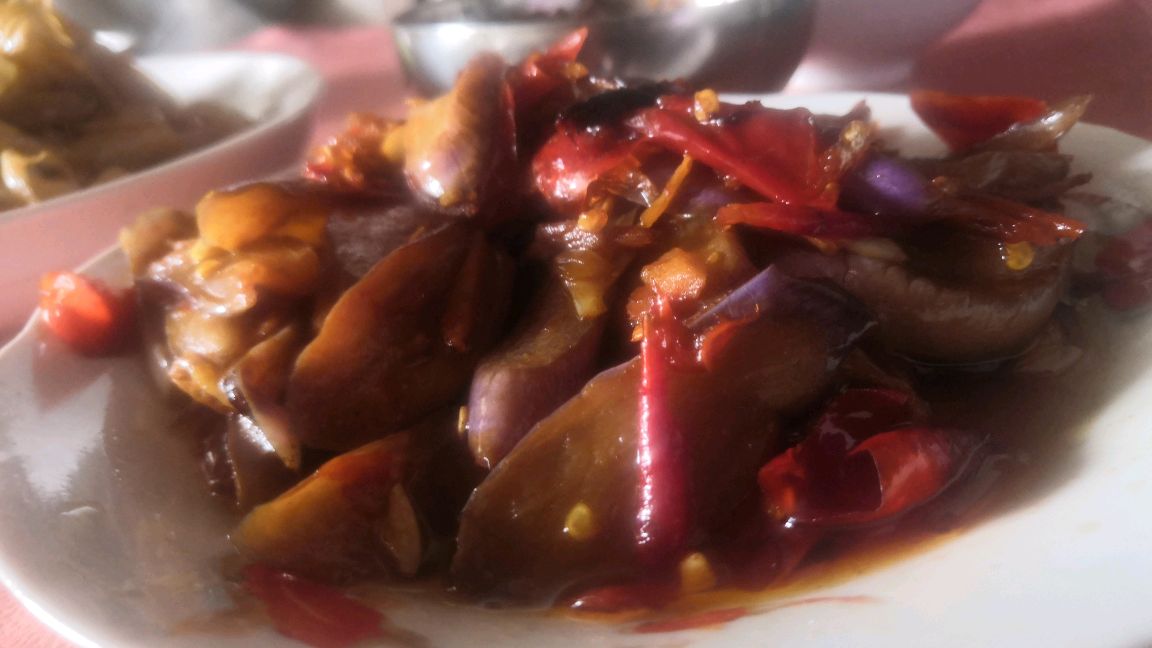 今天做红烧茄子和麻辣豆腐皮,下个视频开炒
