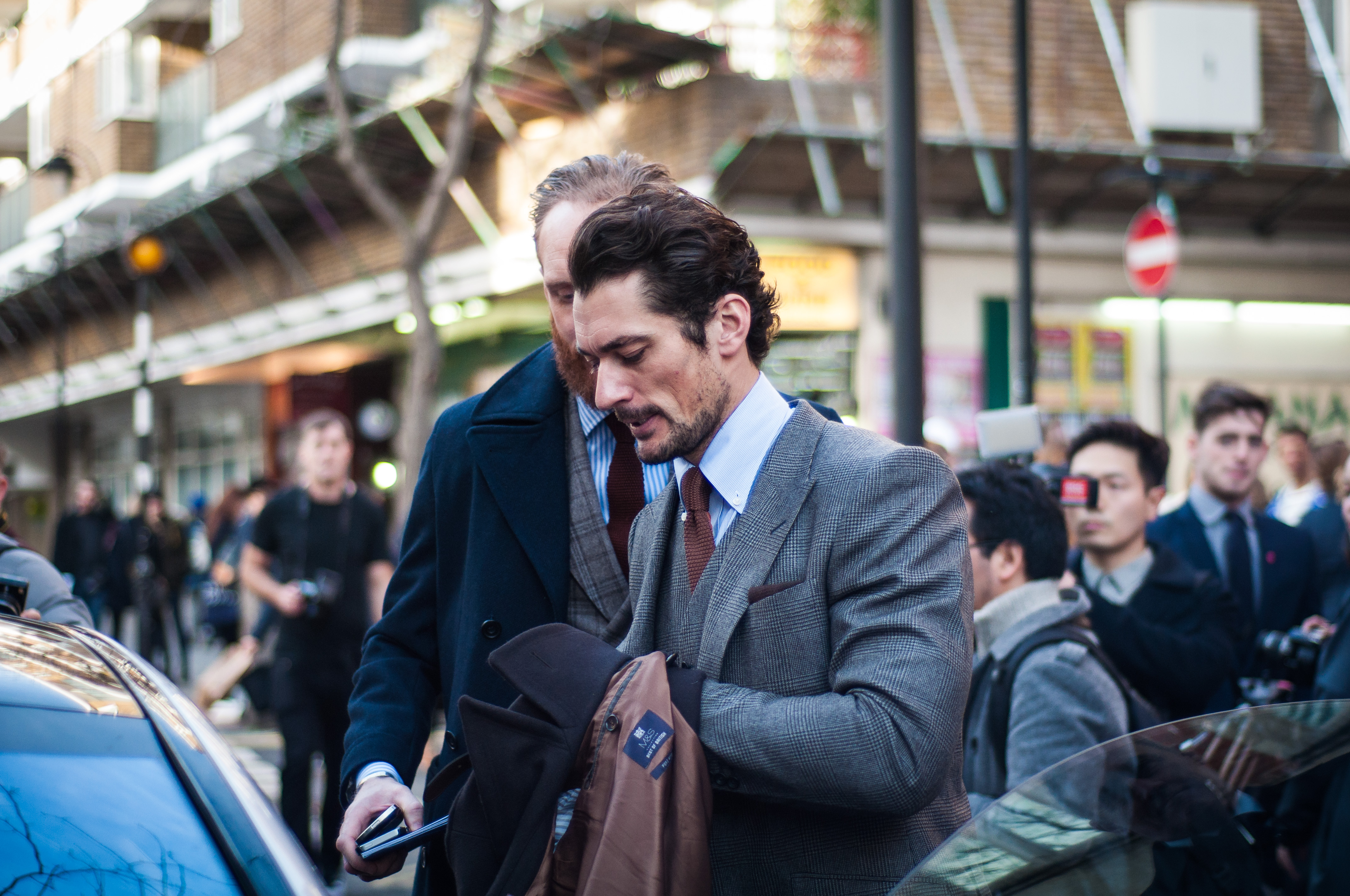 秋冬穿搭:西装叠穿方法!