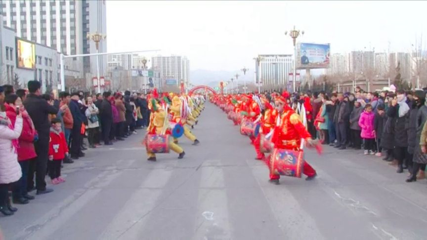 临夏州和政县永靖县,甘南州卓尼县等地"非遗过大年 文化进万家"活动