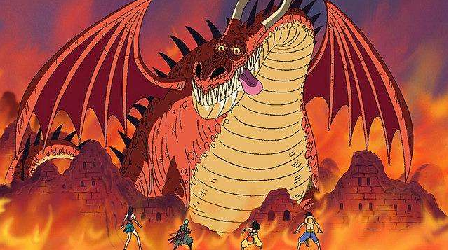 《海贼王》中出现的最强龙,蒙奇d龙无人能及?