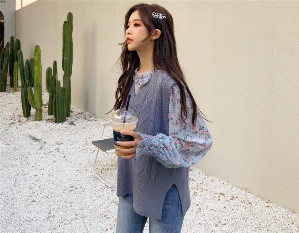 网红彭十六发布春天系装扮照,这个颜值搭配衣服气质有点仙!