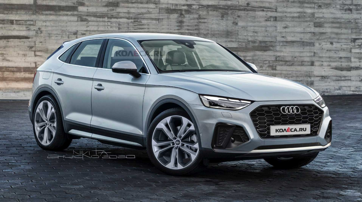 2020款奥迪q5 sportback渲染图曝光 2020年后半年发布