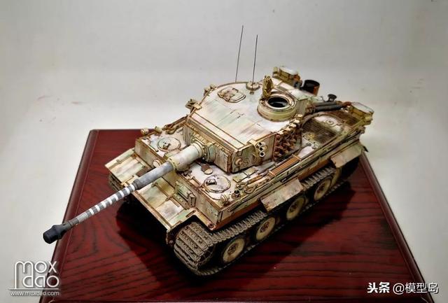 威龙1/35 s04号虎式|模型作品