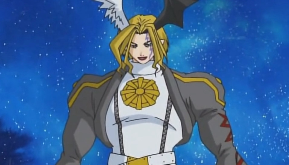 《数码宝贝第四季》第十一话:光明兽的堕落形态,完虐众人