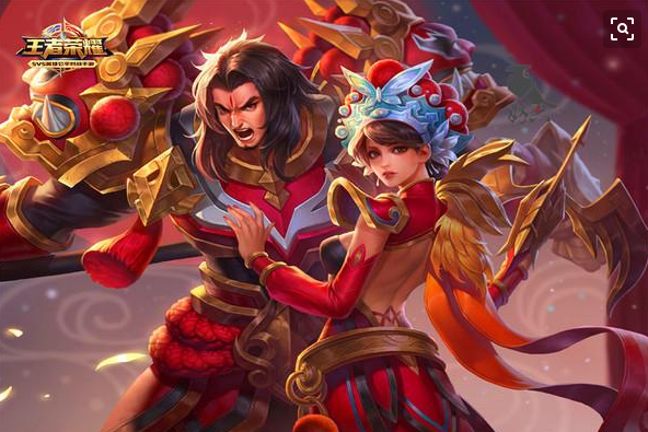 王者荣耀:英雄们的凄美爱情故事,看完虞姬和项羽,我真的没哭!