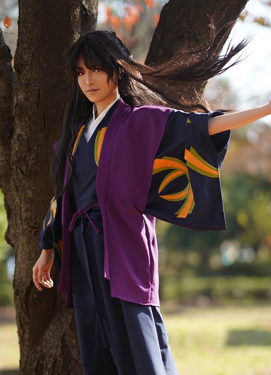 犬夜叉cos,网友:夭寿咯!杀殿怎么可以和奈落去小树林?