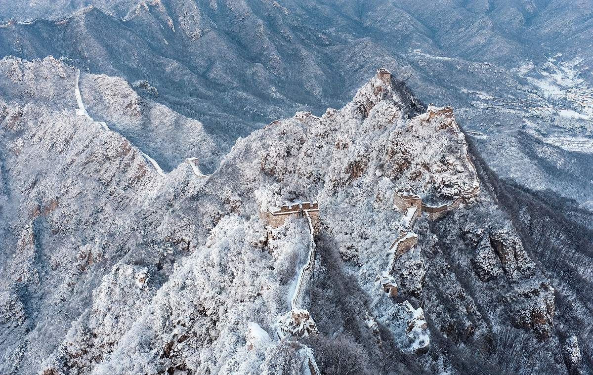 等一场大雪过后,再去看箭扣长城如诗如画的美景