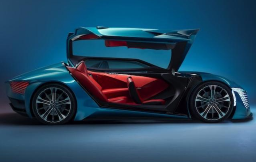 世界首台不对称跑车,ds出品