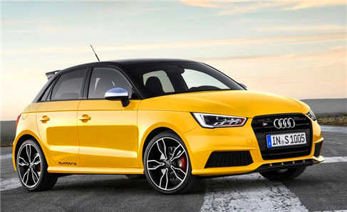 奥迪s1:综合表现非常出色,拥有优美的线条