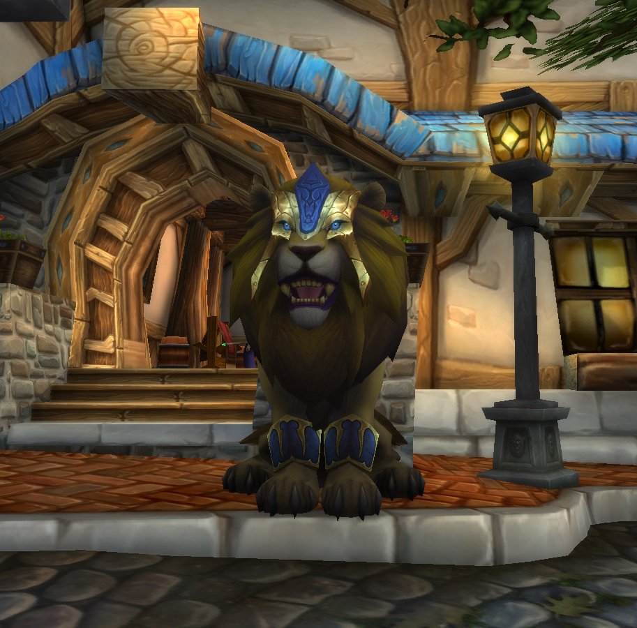 魔兽世界黄金狮王坐骑,好看又好入手的阵营专属坐骑