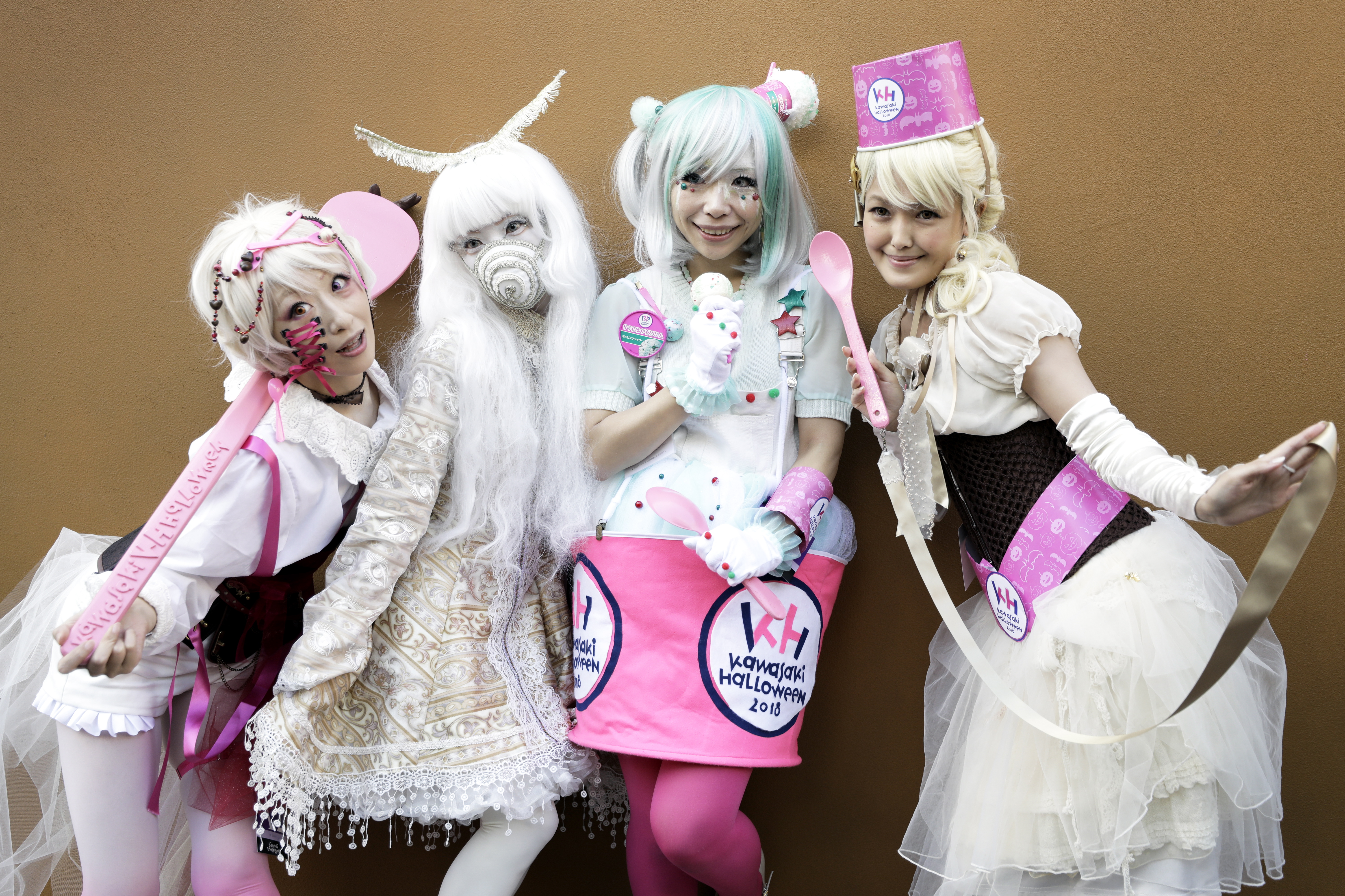 日本举行万圣节巡游活动