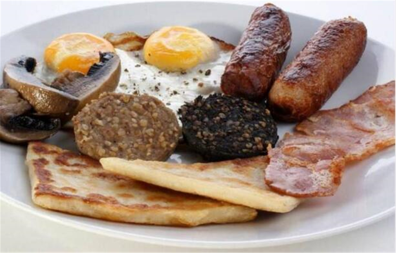 爱尔兰的特色早餐,看起来超诱惑,网友却说比中餐差一点点!