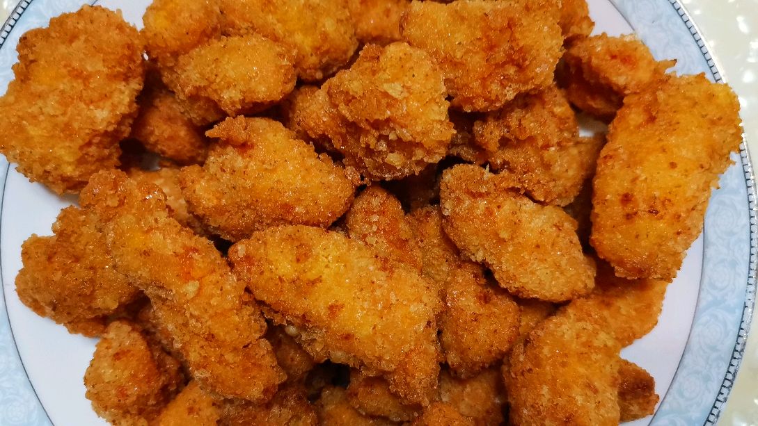 炸鸡块的简单做法,色泽金黄,外酥里嫩,大人小孩都爱吃