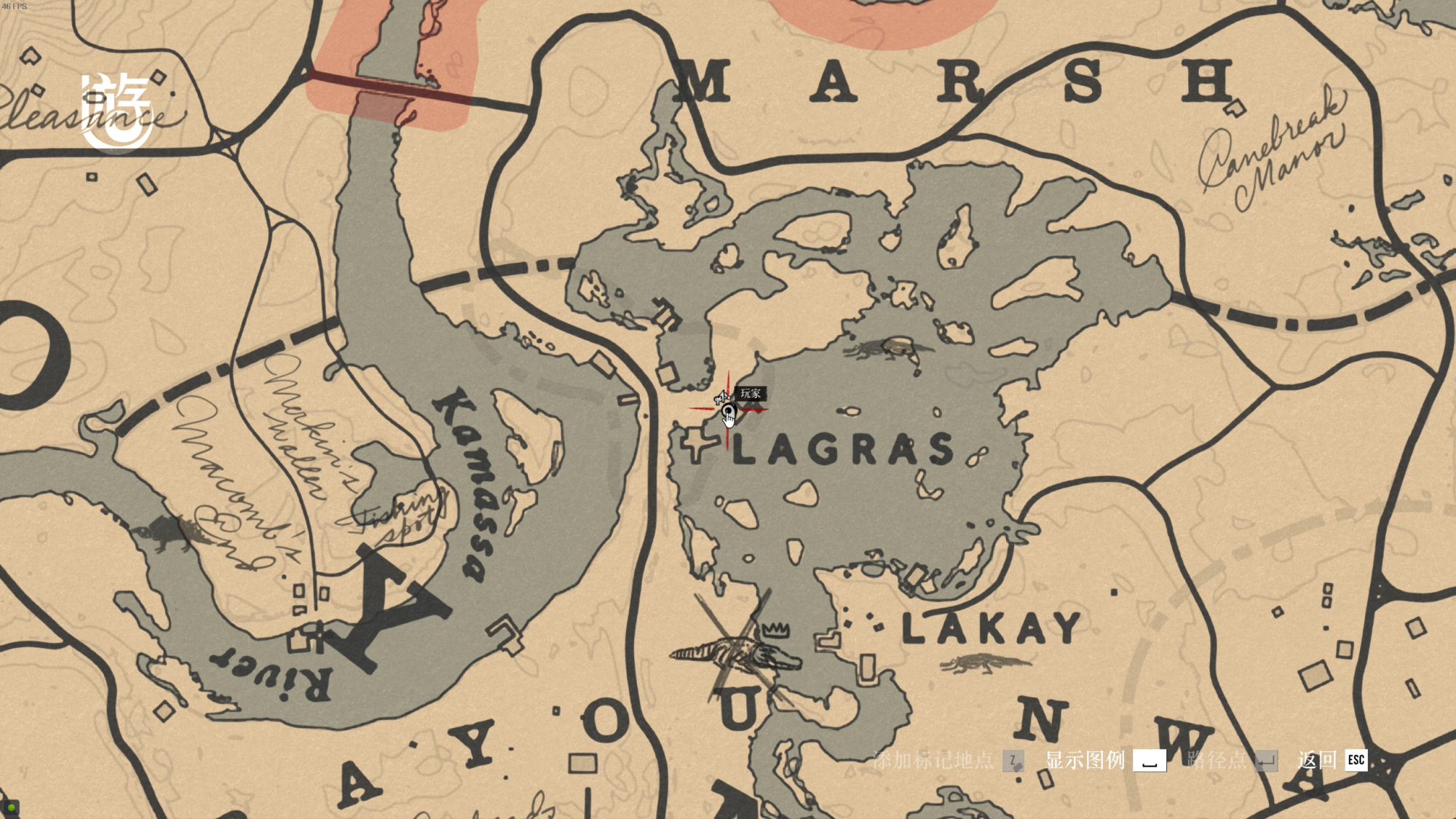 荒野大镖客2:且看且珍惜,全部15条传说鱼位置,以及捕猎方法!