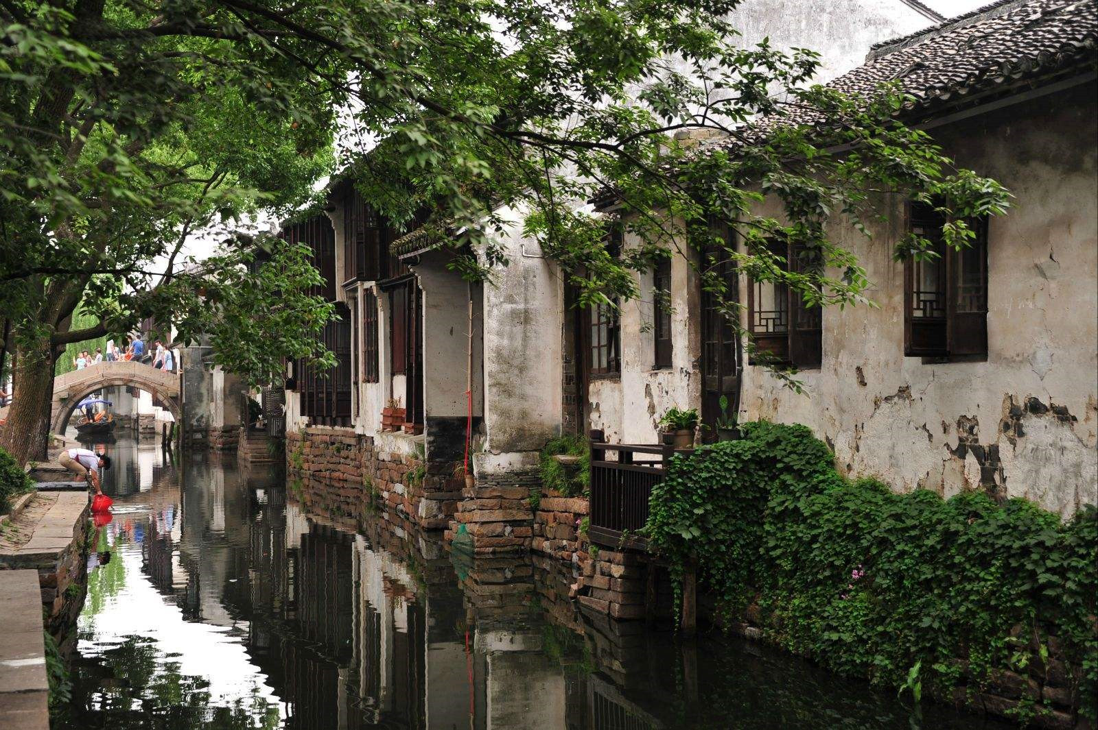 作为典型的水乡,周庄好像根本看不到道路,也不会有普通的城市那种小巷