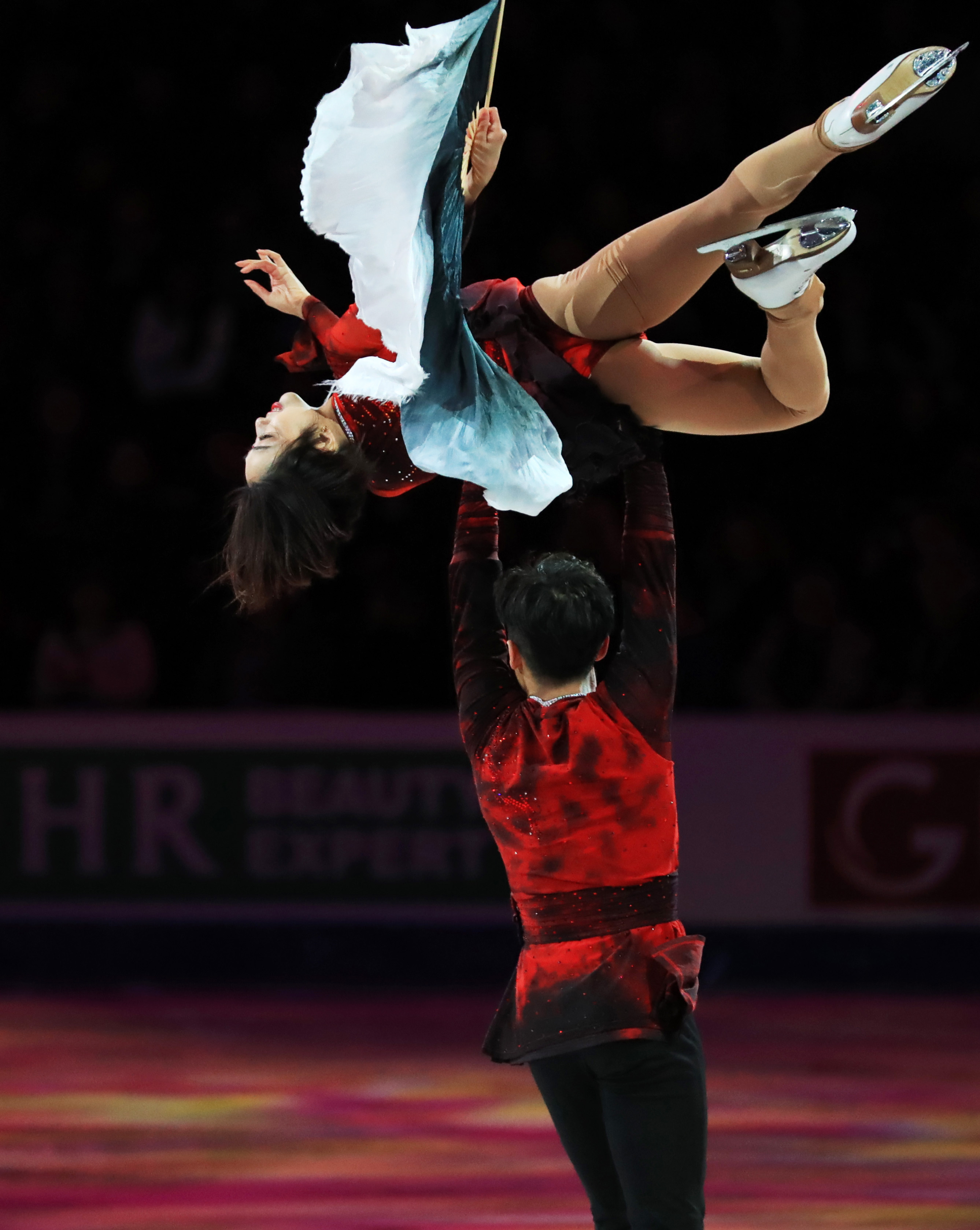 花样滑冰——四大洲锦标赛举行花样滑冰表演