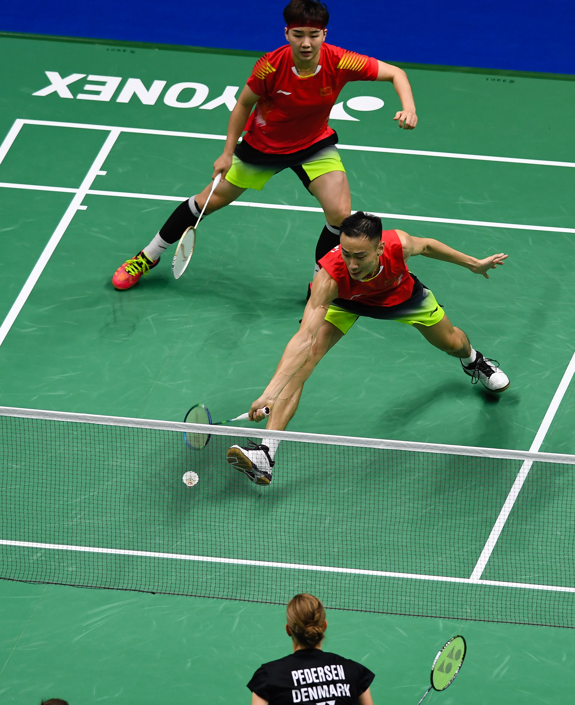 羽毛球——世锦赛:张楠/李茵晖晋级四强(7)