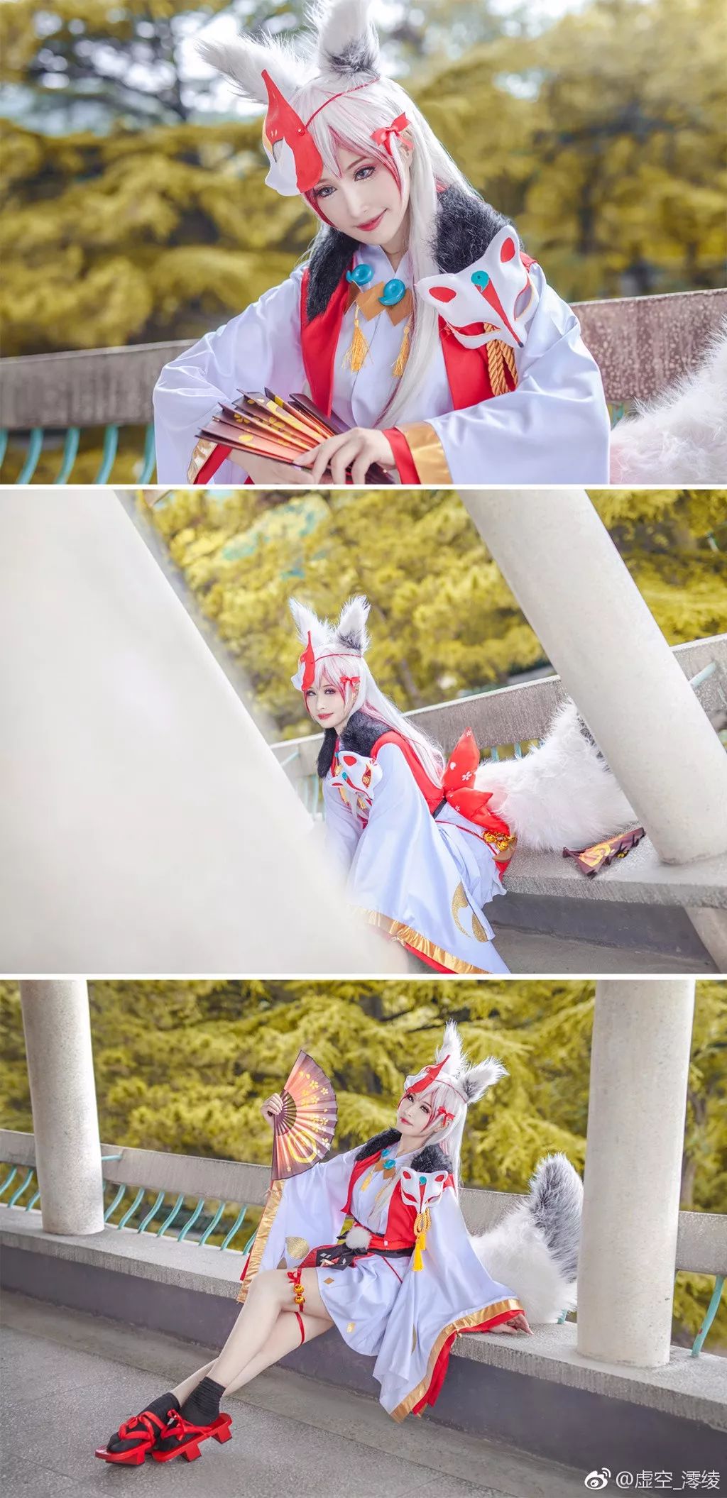 cosplay推荐:coser澪绫作品《阴阳师-妖狐·风雅之士·性转》