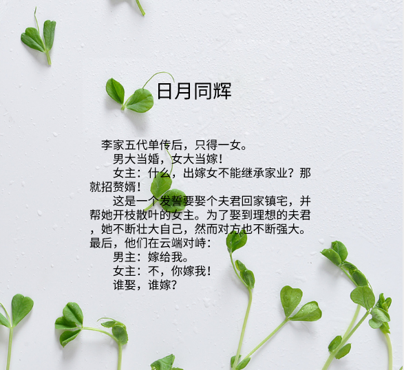 不容错过的言情小说:陌上花开香染衣,素手摘星霓作裳