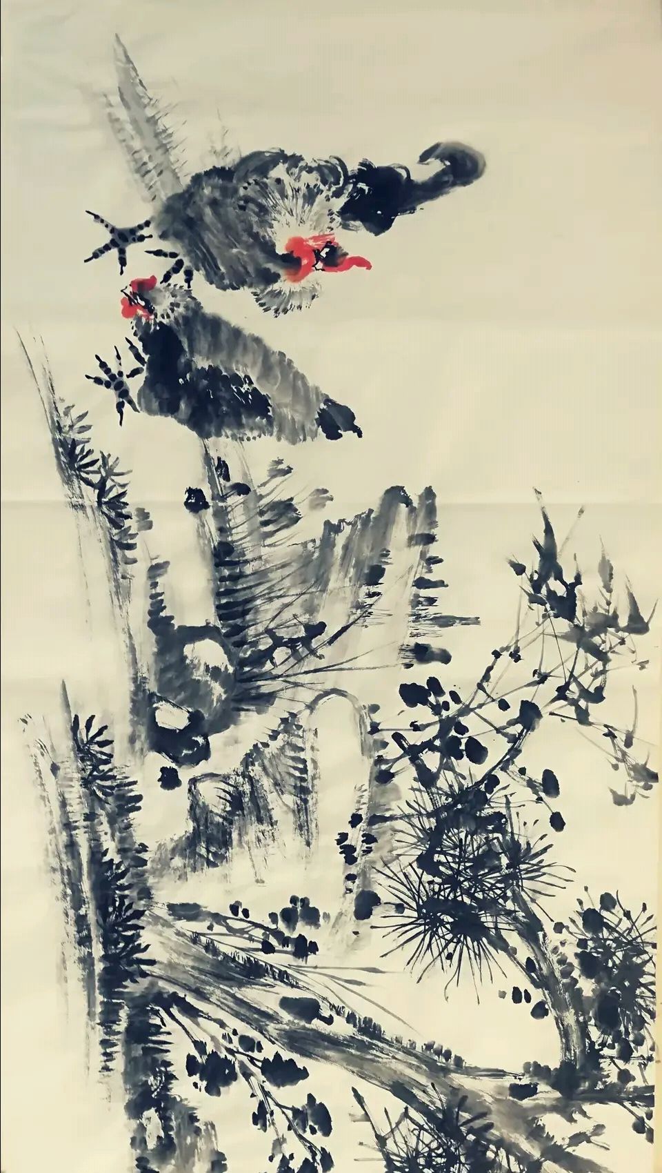 孙天桥老师作品,文人画艺术继承者,闲云野鹤,田园山野