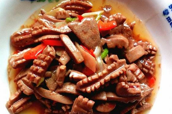 腰肝混炒,川味菜系的经典小炒,营养价值无敌
