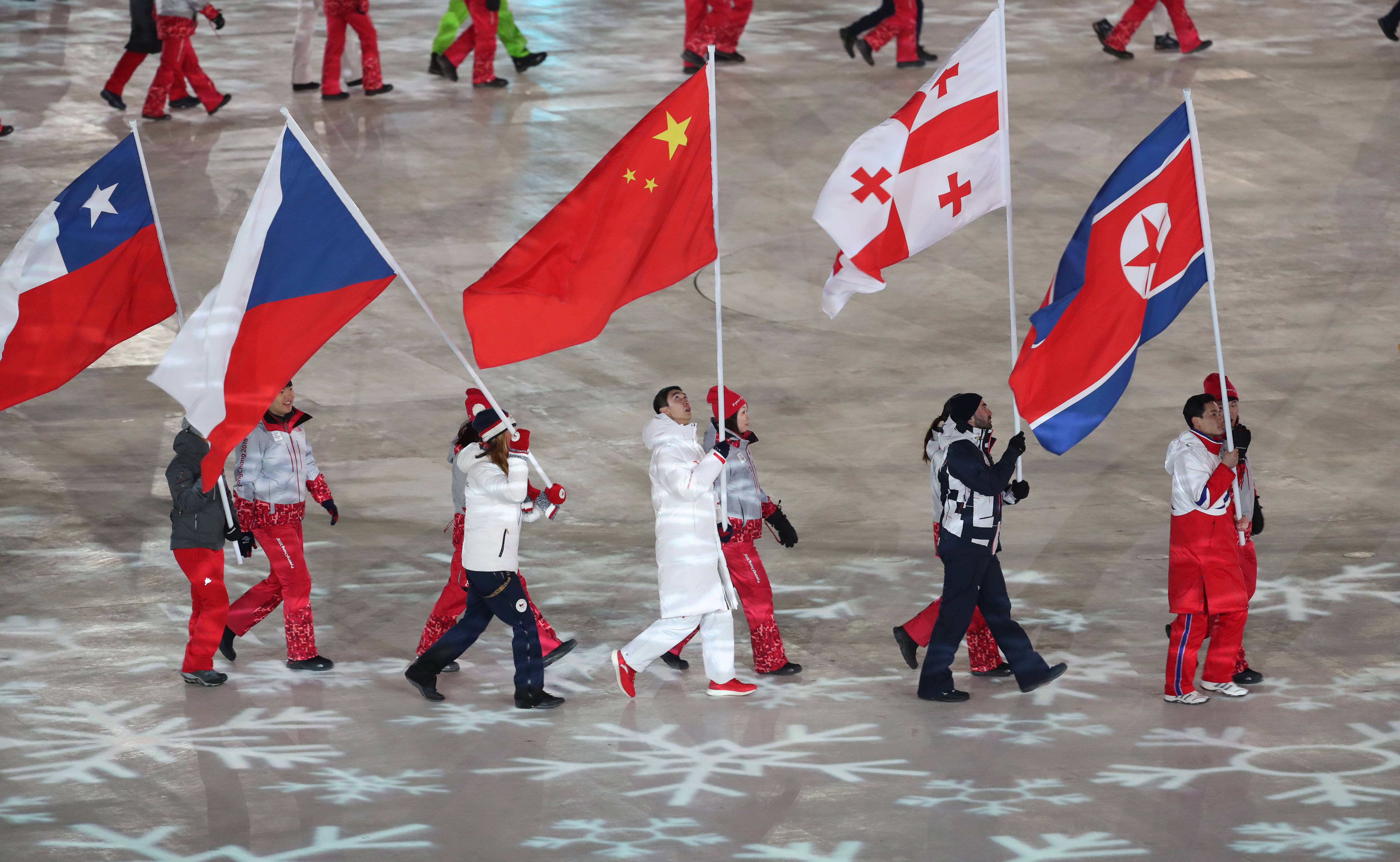 平昌冬奥会闭幕式图片