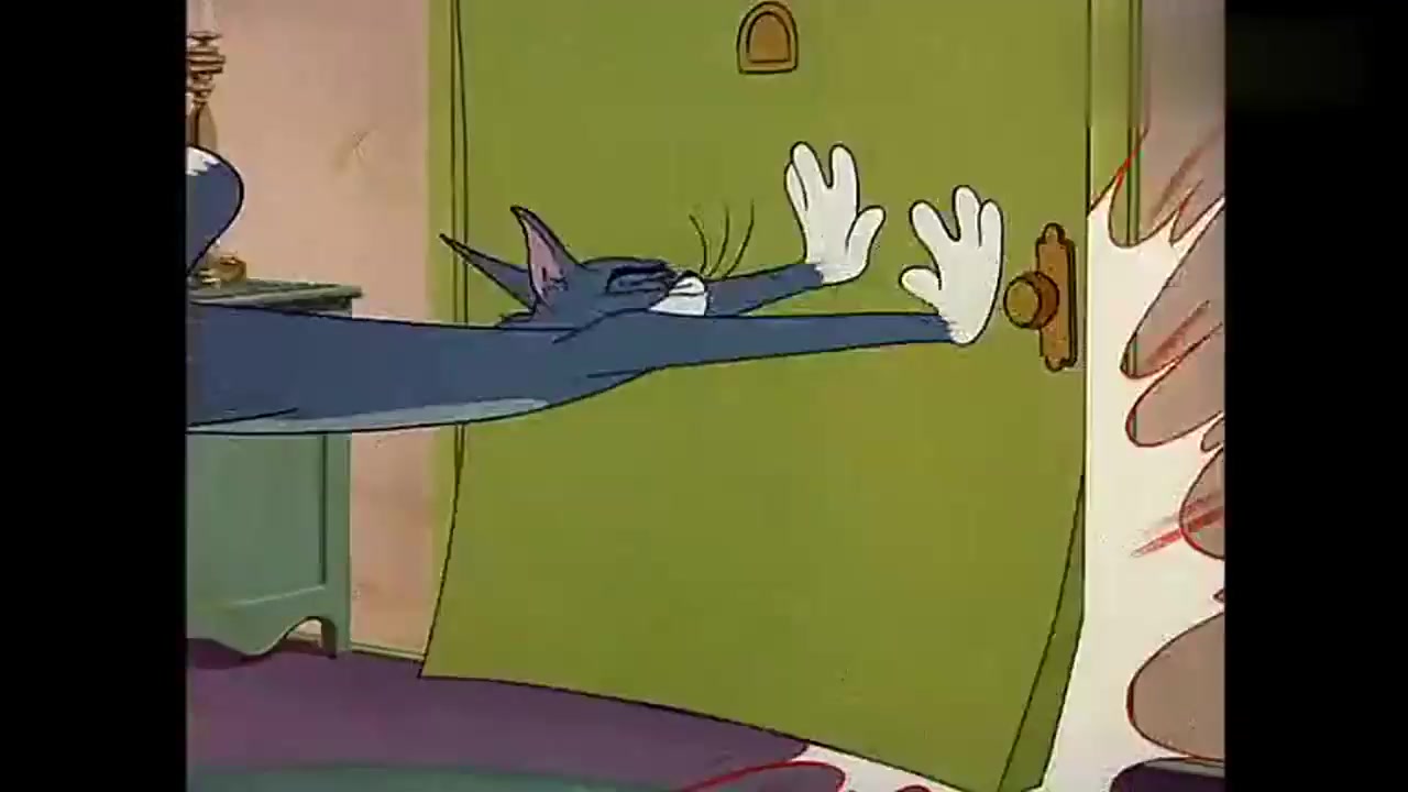 动漫壁纸:汤姆看见老鼠就跑,没想到胡子又被拔掉一根,害怕极了