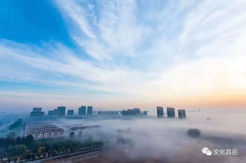 影像昌邑:雾笼昌城,人间仙境