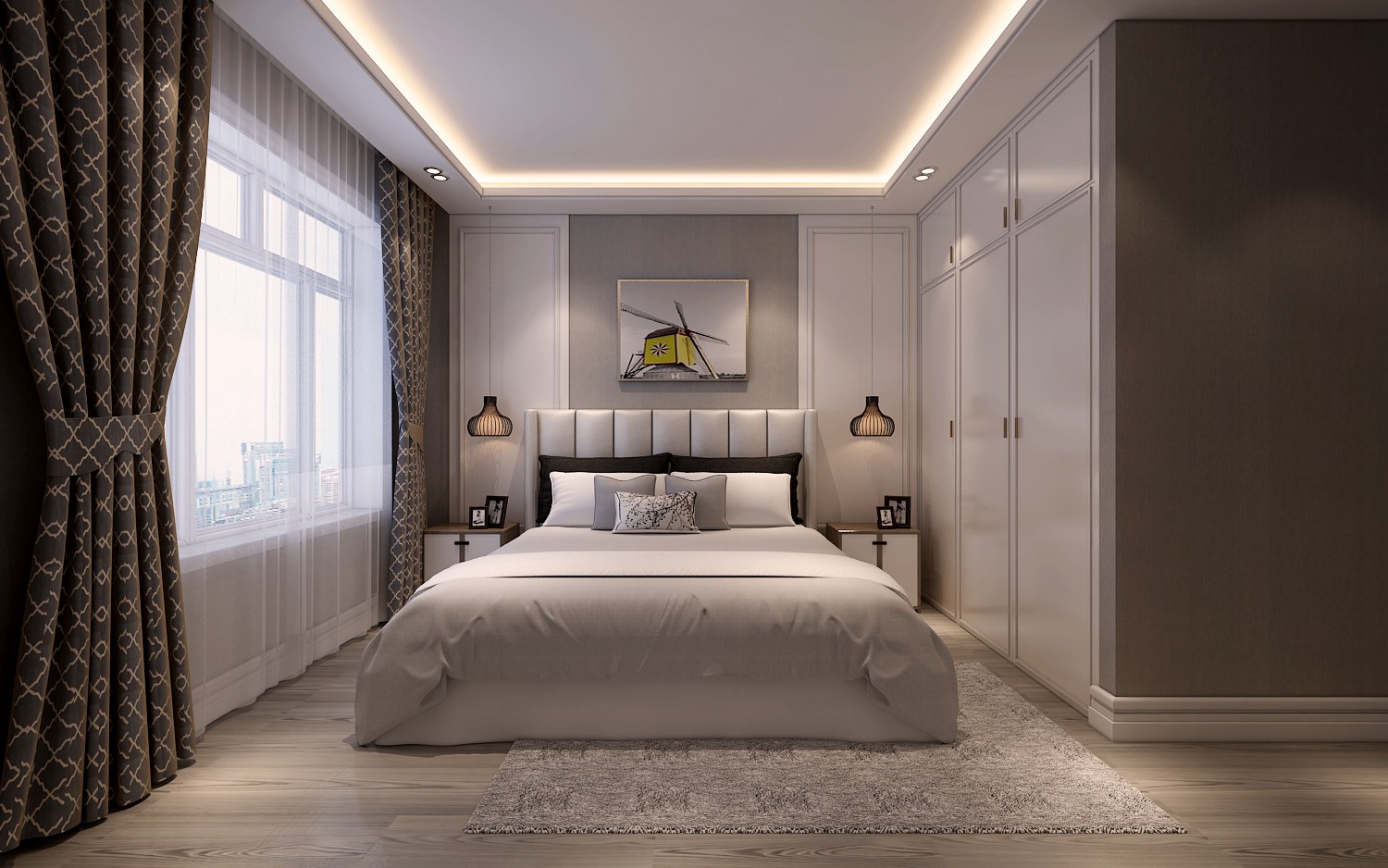 唯美现代轻奢风案例