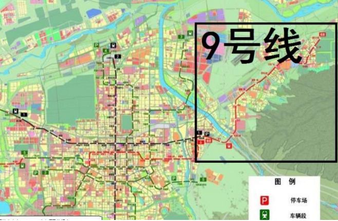 榆林地铁线路图图片