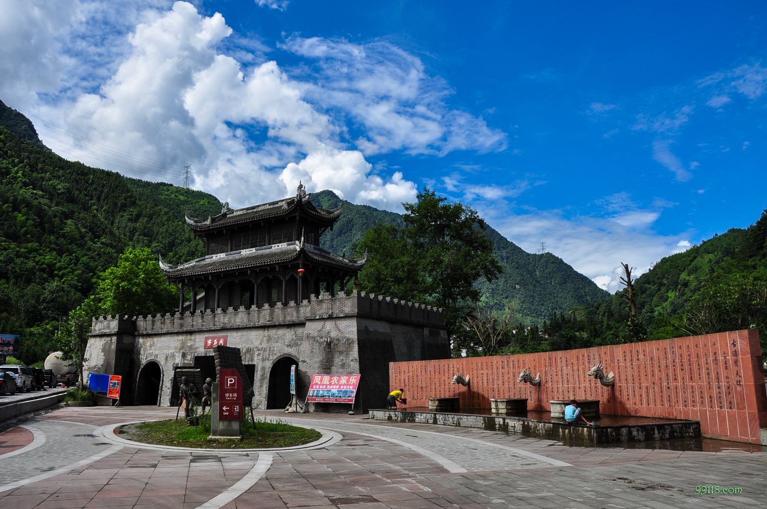 四川天全县风景实拍