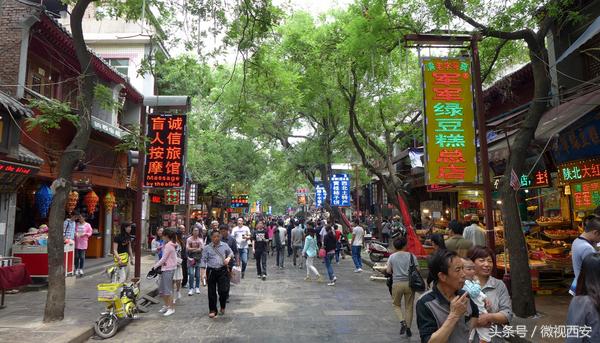 西安历史老街·大麦市街——起于粮食,归于美食