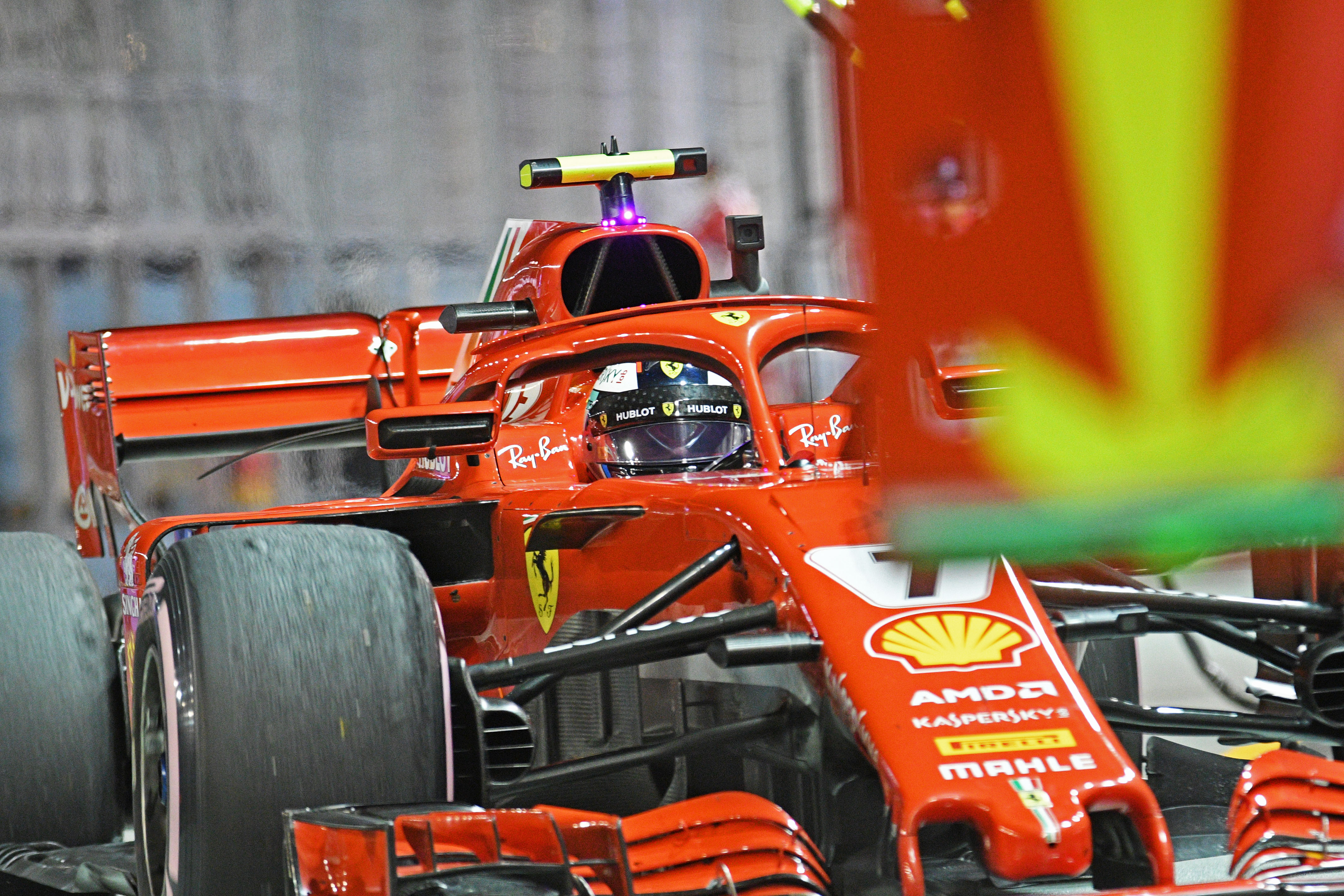 赛车——f1新加坡大奖赛:第二轮练习赛赛况(5)