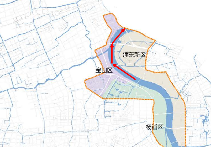 宝山军工路滨江规划图片