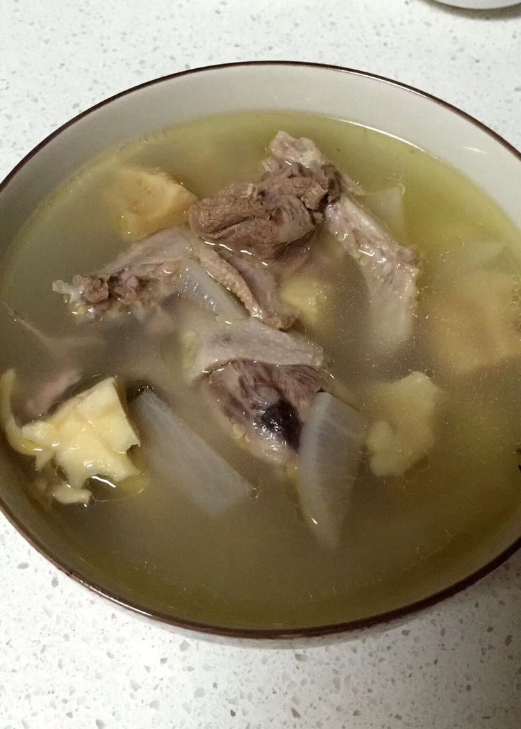 秋天吃什么最滋补开胃,古方:红楼美食之酸笋鸡皮汤