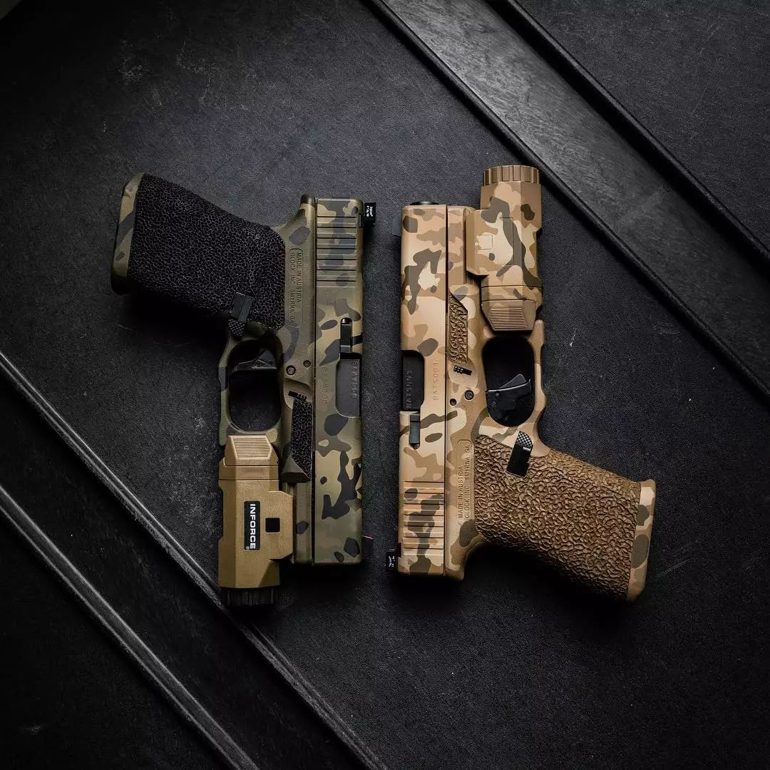 当武器披上迷彩外衣,独特的魅力让男人没有抵抗力