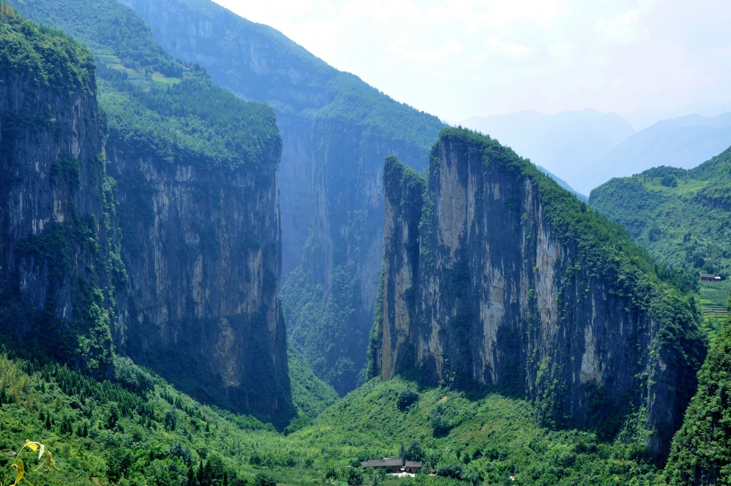 奉節天坑地縫風景實拍