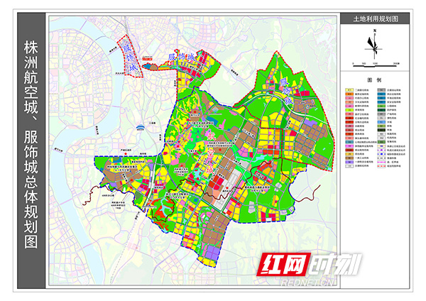 芦淞区11条道路规划图图片