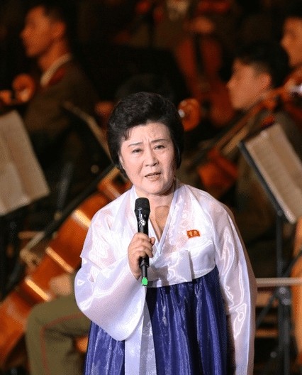 朝鲜电视台女主播的发型