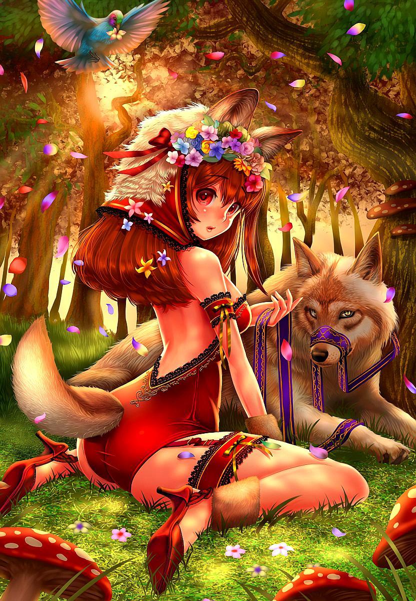 在夜空中展开的故事,希腊神话题材的插画特辑