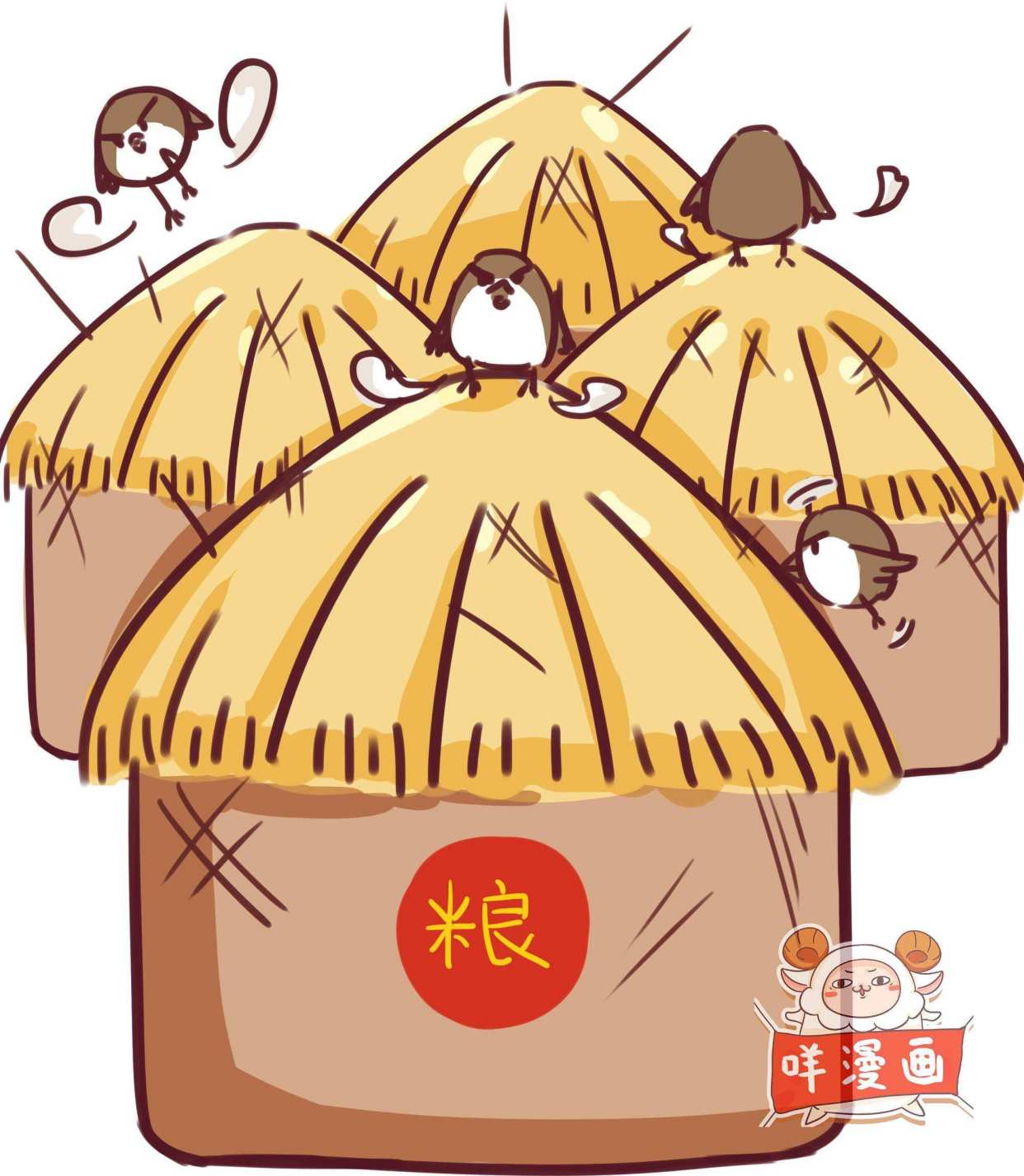 储备粮食只能靠国家