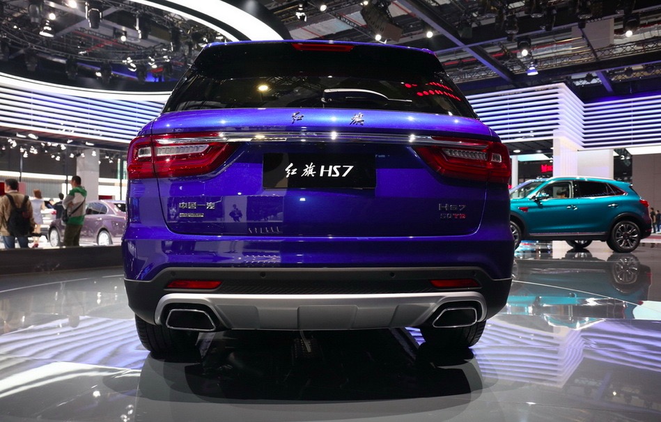 2019上海车展实拍:红旗hs7
