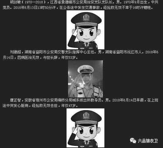这203名中国警察,永远留在了2018年,请不要忘记他们!