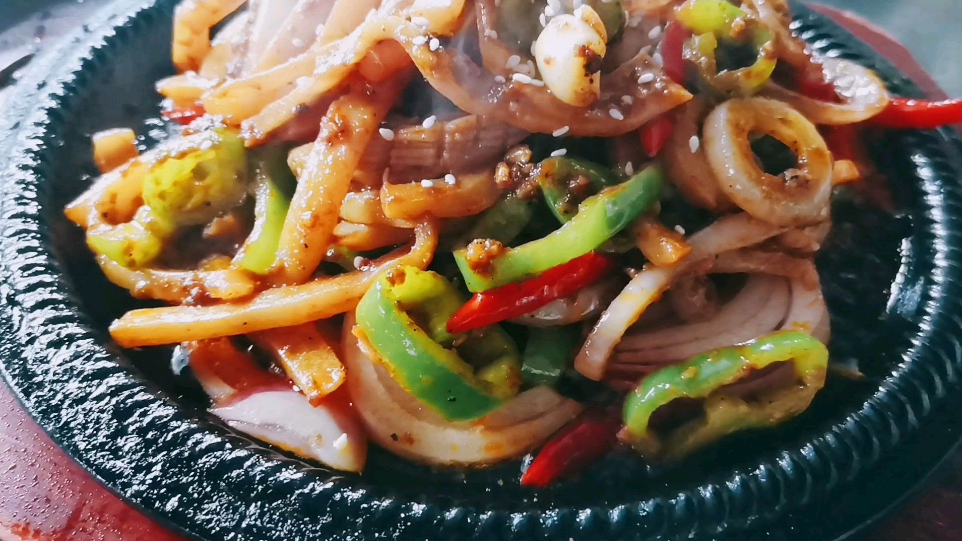 铁板鱿鱼秘制酱料以及详细做法