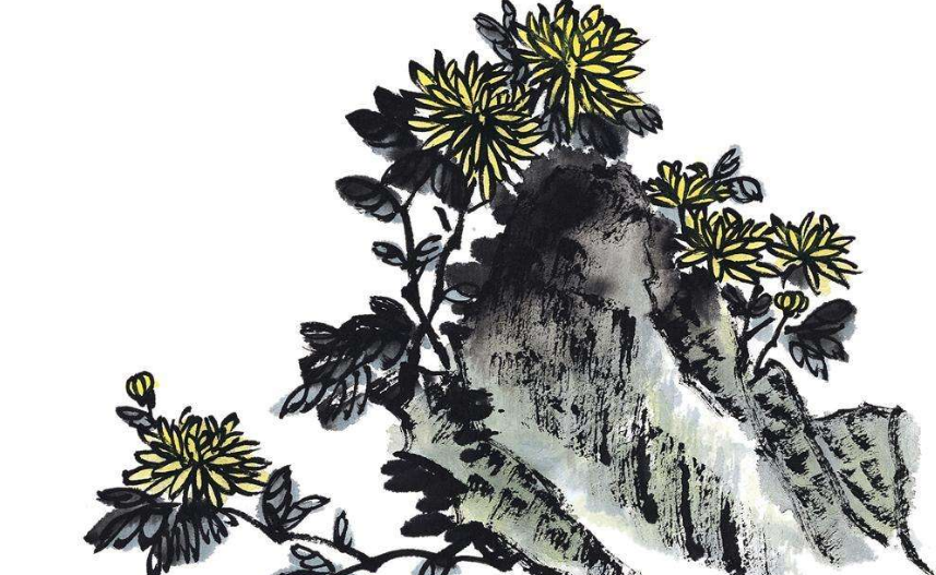 菊花水墨画集锦,热爱国画的你千万不能错过