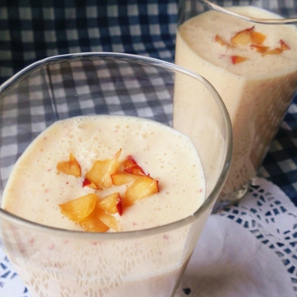 教你做4款高颜值的水蜜桃饮品,好喝又健康,不比奶茶店卖的差